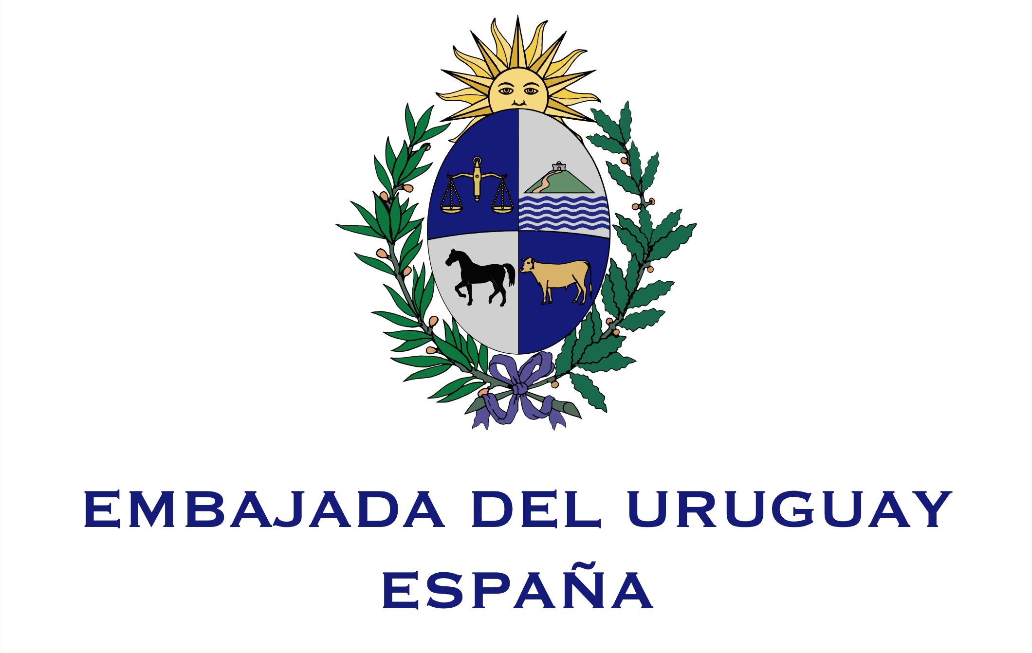 Logo embajada Uruguay