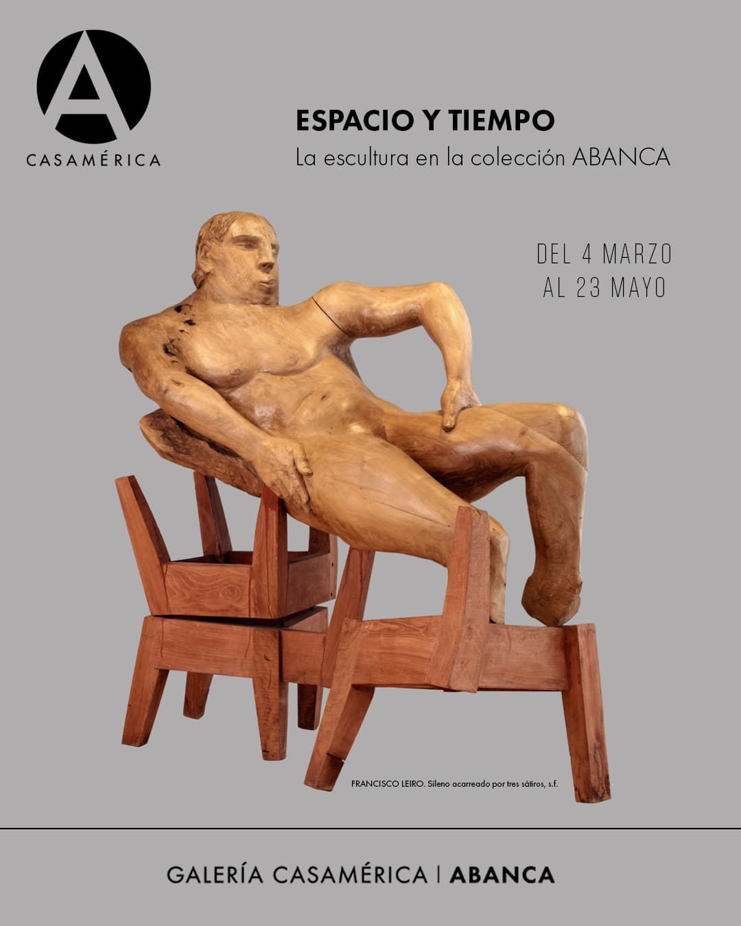 🎨 '𝐄𝐬𝐩𝐚𝐜𝐢𝐨 𝐲 𝐭𝐢𝐞𝐦𝐩𝐨. 𝐋𝐚 𝐞𝐬𝐜𝐮𝐥𝐭𝐮𝐫𝐚 𝐞𝐧 𝐥𝐚 𝐂𝐨𝐥𝐞𝐜𝐜𝐢𝐨́𝐧 𝐀𝐁𝐀𝐍𝐂𝐀'

Inauguramos una perspectiva única sobre la evolución de la escultura desde finales del siglo XIX hasta la actualidad. A través de 50 obras de 41 creadores, esta exposición recorre desde el modernismo hasta la experimentación conceptual contemporánea.

La muestra permite dialogar con piezas de figuras esenciales como Pablo Picasso, Fernand Léger, Eduardo Chillida, Jorge Oteiza o Juan Muñoz. Una invitación a repensar el papel de la escultura, su relación con el espectador y su capacidad para transformar nuestra percepción del espacio.

Esta exposición nace de la alianza estratégica entre Casa de América y ABANCA para la difusión del arte y la cultura.

👥 Comisariado: @diegocascon74.
🤝 Con @somosabanca y la colaboración de @feriaarco.

📅 Del 4 de marzo al 23 de mayo de 2026.
⌚ De lunes a sábado, de 11:00 a 19:00.
📍 Galería Casa de América-ABANCA.
🎟️ Entrada libre hasta completar aforo.

🔗 Más información en nuestra web, enlace en la biografía.

#Arte #Escultura #ColecciónABANCA #Exposición #Madrid #Picasso #Chillida #CasaDeAmérica