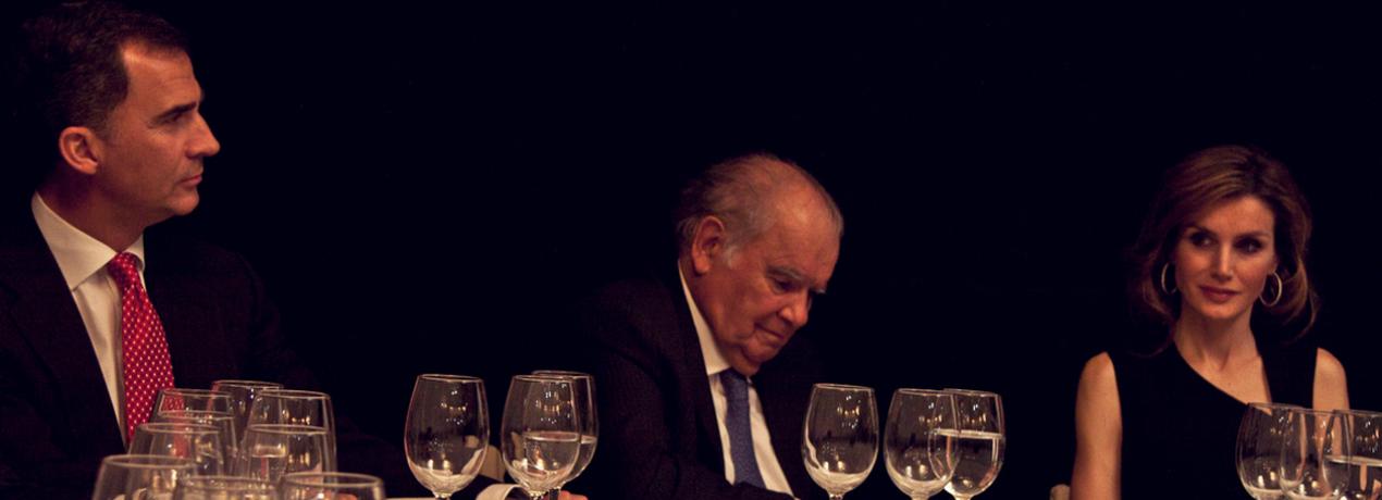 Los Príncipes de Asturias presiden el homenaje a Enrique V. Iglesias
