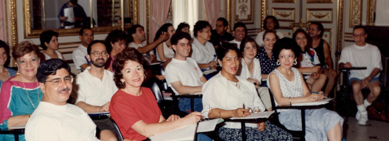 Inauguración del curso 1994 para profesores hispanos