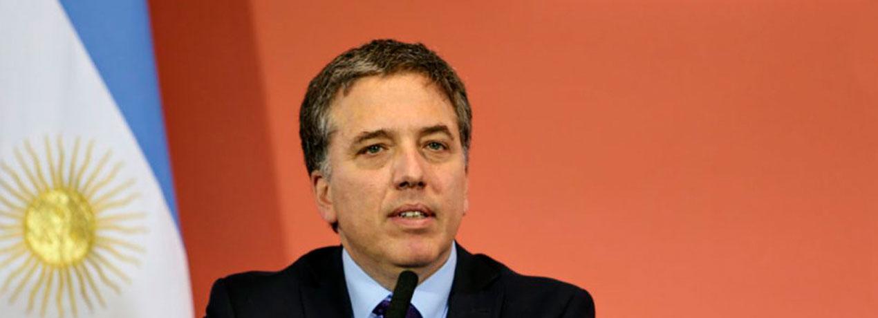 Nicolás Dujovne, ministro de Hacienda de Argentina