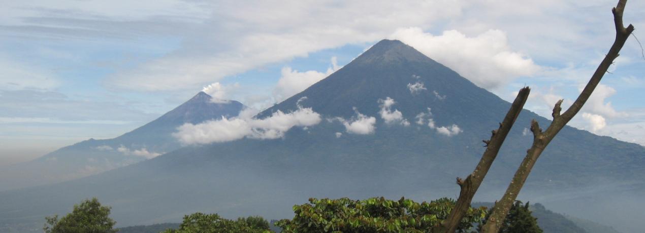 Erupción del volcán Fuego en Guatemala
