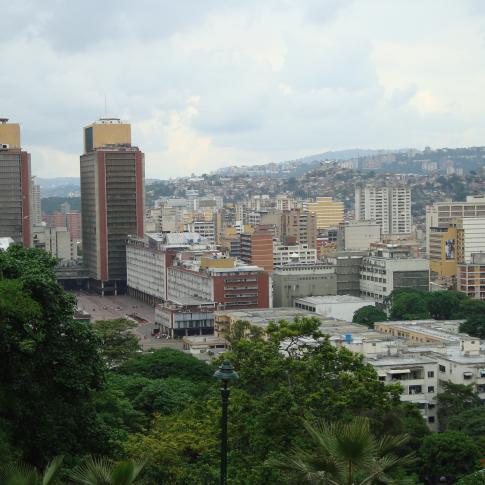 Vista de Caracas desde El Calvario, de Carlos "Caque" Armas.