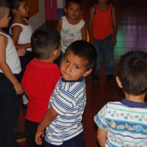 Niños en Nicaragua