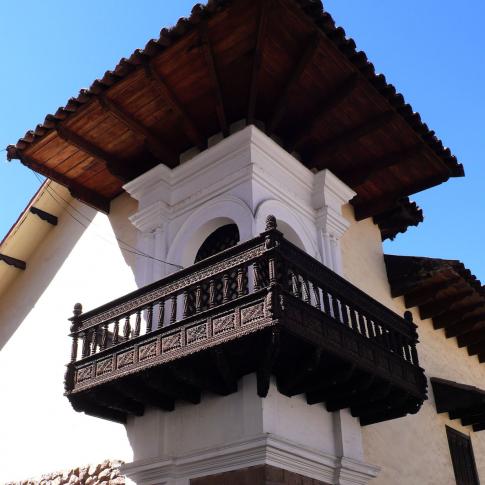 Cuzco Balcón del Museo de la Casa Arzobispal