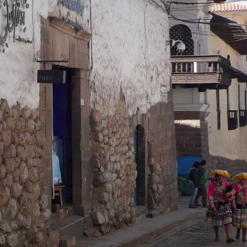 Cuzco calle de Palacio