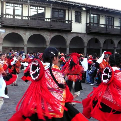 Desfile en Cuzco