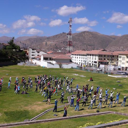 Q´ricancha Preparativos del es Inti Raymi