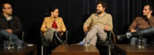 Ricardo Silva, Carolina Martínez, Jacobo Bergareche y Jorge Carrión