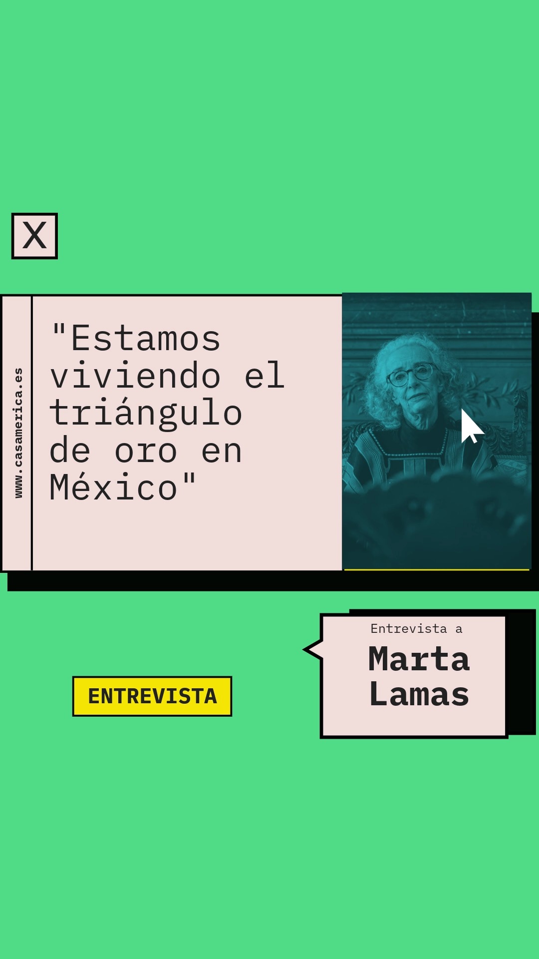 🎙️ 🇲🇽 La antropóloga y feminista Marta Lamas visitó Casa de América invitada por el Centro de Estudios Mexicanos de la UNAM para impartir la conferencia “El feminismo hoy en México: conquistas y desafíos”. En este contexto, realizamos una entrevista con ella en la que explicó que el momento actual en México es único para el movimiento feminista: “Estamos viviendo el triángulo de oro: la movilización en las calles, la academia y las funcionarias feministas en el poder”.

Destacó el simbolismo del gobierno de Claudia Sheinbaum, primera presidenta mexicana, entre otros temas. Concluyó con una sonrisa: “Hay que divertirse, reírse de una misma; la alegría también es una forma de resistencia política”.

💻 Puedes ver la entrevista completa en nuestro canal de YouTube, enlace en la biografía.