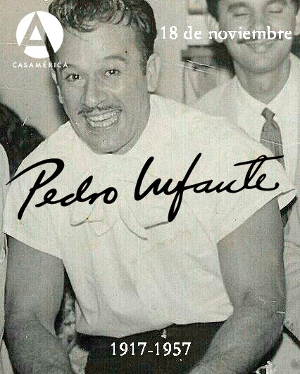 🇲🇽 🎭 Un día como hoy de 1917 nacía 𝐏𝐞𝐝𝐫𝐨 𝐈𝐧𝐟𝐚𝐧𝐭𝐞 𝐂𝐫𝐮𝐳, figura esencial de la Época de Oro del cine mexicano y de la música ranchera. Original de Mazatlán y criado en Guamúchil, su carisma, talento interpretativo y voz inconfundible lo llevaron a convertirse en uno de los grandes emblemas de la cultura popular de México y América Latina.

Sus inicios como carpintero, peluquero y vocalista de orquestas forjaron a un artista completo, cuya sencillez y cercanía —partes esenciales de su gran carisma— lo llevaron a interpretar canciones y personajes profundamente humanos. Su consagración como actor llegó con la trilogía Nosotros los pobres (1947), Ustedes los ricos (1948) y Pepe el Toro (1952). Con Tizoc (1957) obtuvo el Oso de Plata al Mejor Actor, siendo la primera persona de habla hispana –junto a José María Forqué ese mismo año- en obtener el galardón de la Berlinale.

Su legado musical también es fundamental: hizo de la ranchera, el bolero y el huapango géneros decisivos para la identidad sonora del México del siglo XX, colaborando con compositores como José Alfredo Jiménez y Cuco Sánchez. El Ídolo de Guamúchil o Rey de las Rancheras es, sin duda, todo un Ídolo Inmortal.
