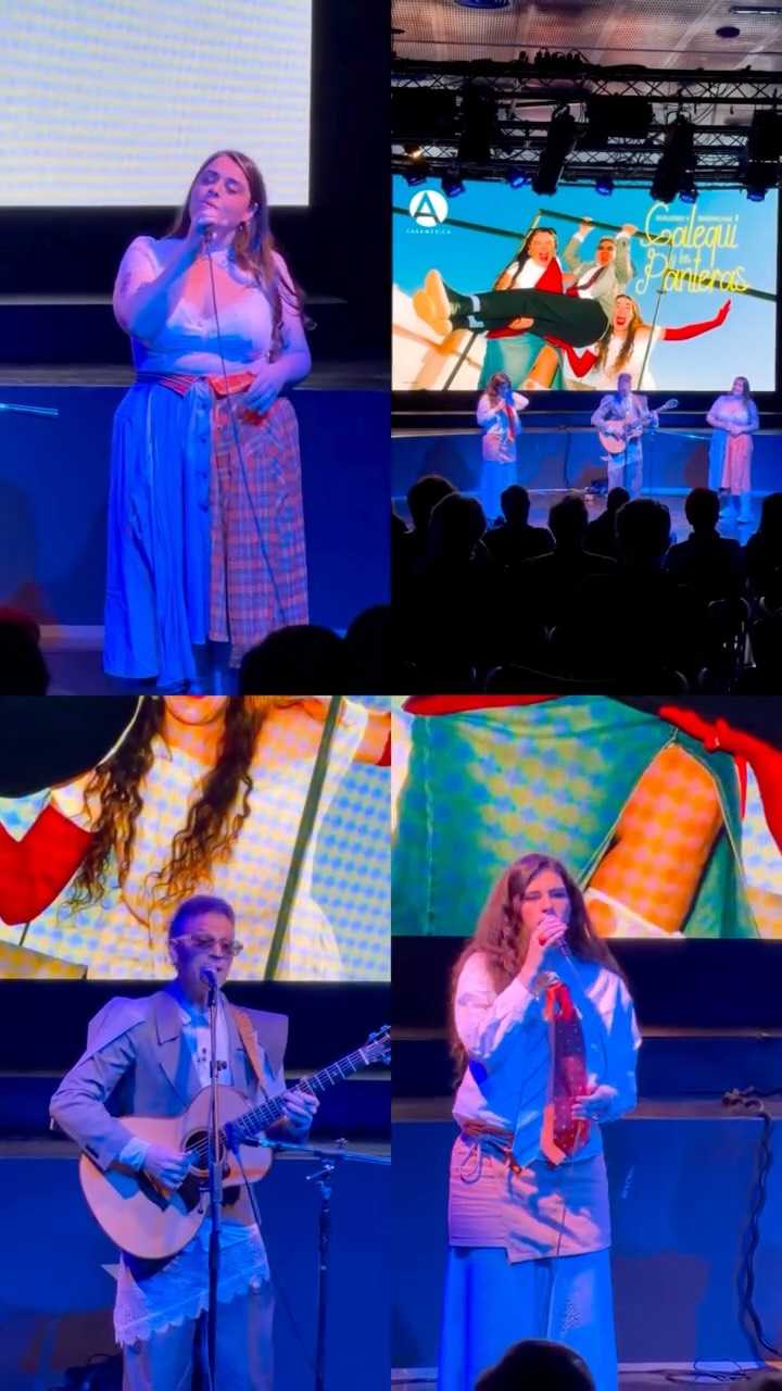 🎶 Calequi y Las Panteras (@calequiylaspanteras) regresaron a Casa de América para presentar ‘TRES’, su nuevo álbum.

El encuentro incluyó un diálogo moderado por Mara Gómez (Mondo Sonoro) y un concierto íntimo con adelantos de su próximo trabajo.