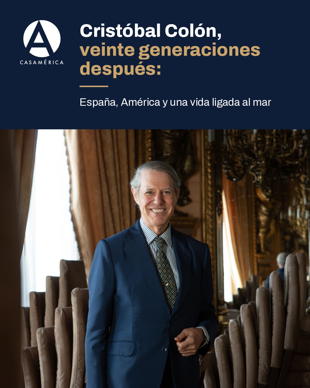 🇪🇸 🌎 Entrevistamos a Cristóbal Colón, duque de Veragua y vigésimo descendiente directo del almirante Cristóbal Colón, para hablar sobre su relación con América, el legado histórico de España y una vida estrechamente vinculada al mar.

Durante la conversación, recuerda cómo su afición adolescente por la navegación a vela lo llevó a ingresar en la Armada y explica cómo ser descendiente de Cristóbal Colón ha supuesto para él «una cierta obligación moral» de profundizar en la figura de su antepasado.

Colón ofrece también su visión sobre la llegada española a América, la denominada «leyenda negra» y las rutas marítimas abiertas por los viajes colombinos. Además, habla de su faceta como escritor y recuerda uno de los episodios más difíciles de su carrera naval: el rescate de ocho náufragos durante un fuerte temporal.

📺 Ver en nuestro YouTube, enlace en la bio.