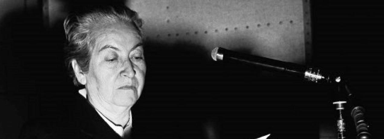 Gabriela Mistral, a 70 años del Nobel 