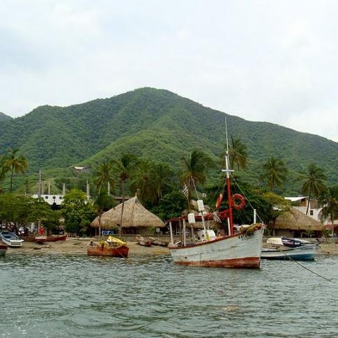 Taganga pueblo de pescadores