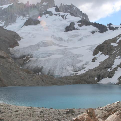 Laguna Sucia. a los pies del Fitz Roi