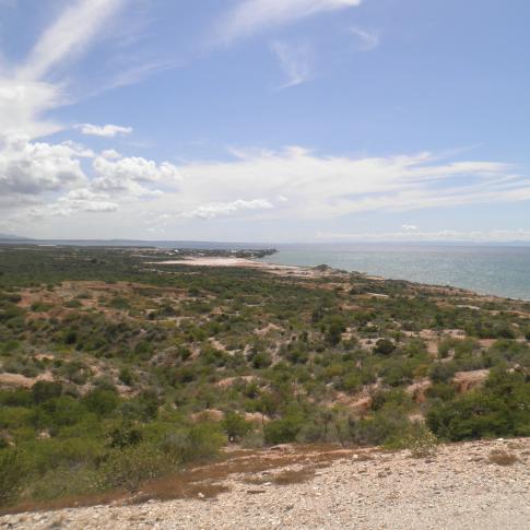 Vista desde el Faro de Punta Ballena. Isla Margarita.