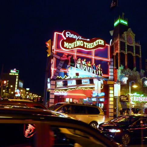 Los casinos junto a las cataratas del Niágara.