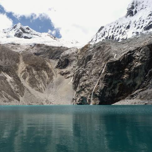 Lago del Parque Nacional Huascarán.