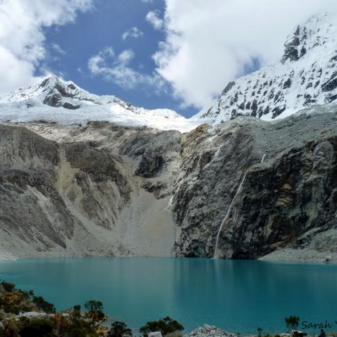 Lago del Parque Nacional Huascarán.