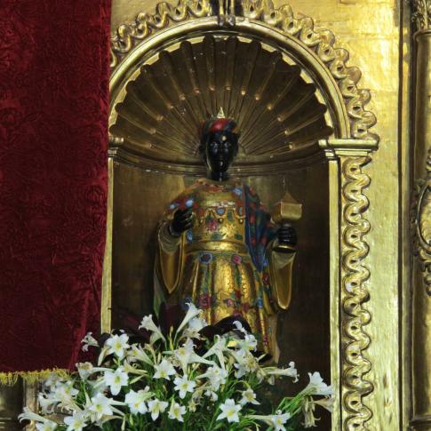 El rey mago San Baltasar de Cajititlán.