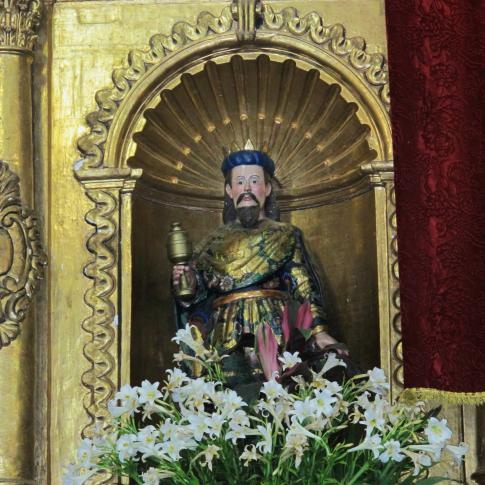 El rey mago San Gaspar de Cajititlán.