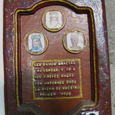 Recuerdo de los tres reyes magos de Cajititlán.