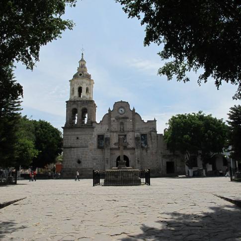 Templo de Cajititlán.