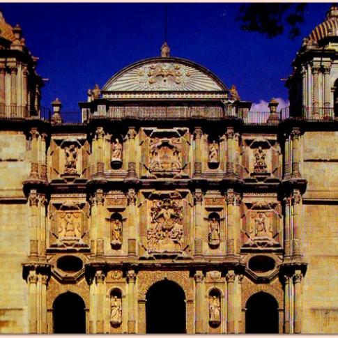 Catedral de Oaxaca, México.
