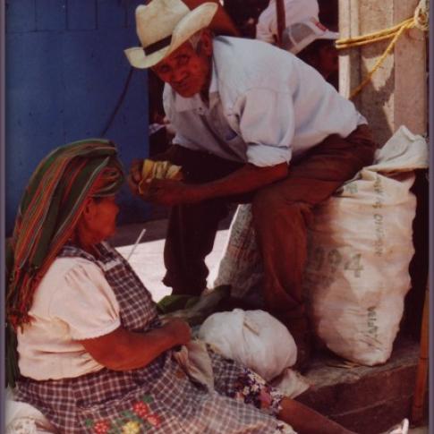 Mercado de Tlacolula de Oaxaca, México.