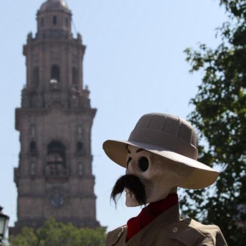 Catrinas en México.