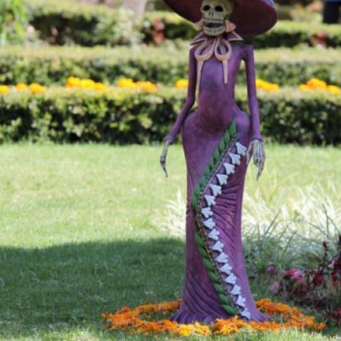 Catrinas en México.