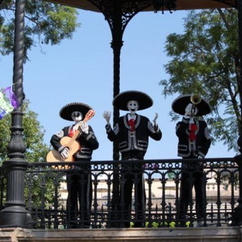 Catrinas en México.