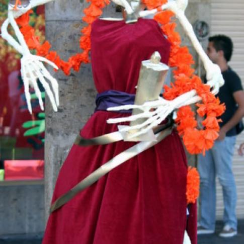 Catrinas en México.