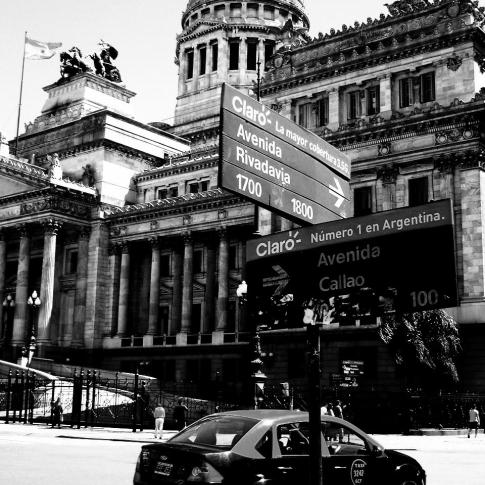 Las calles de Buenos Aires.