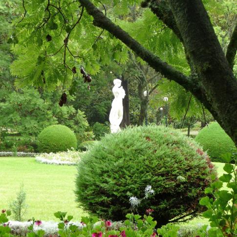 Jardines de la granja modelo