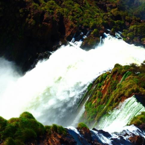 El río ruge...