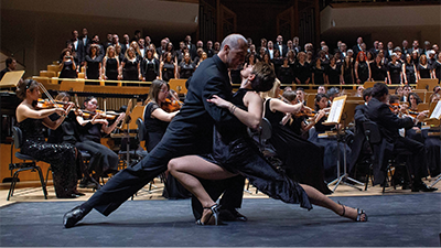 Clases de tango y exhibición