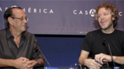 Antonio Santamarina y Federico Veiroj